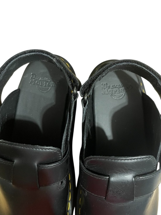 Dr. Martens Men\'s Jorge II Black Leather Slingback Clog Work Shoe sz 12 NIB main image 6